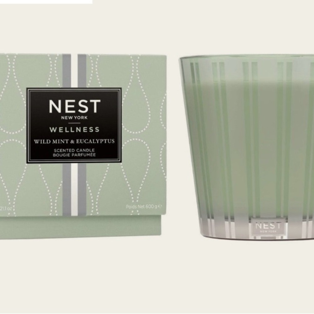 Nest Candles set of-(2) 3 wick candles full size New in Box.  NO COUNTEROFFERS!